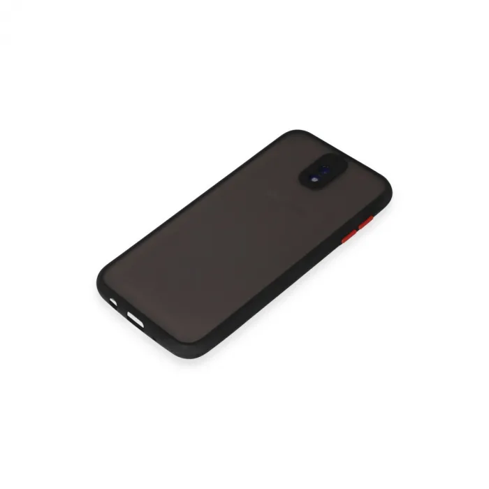 Samsung Galaxy J7 Pro / J730 Kılıf Montreal Silikon Kapak - Siyah