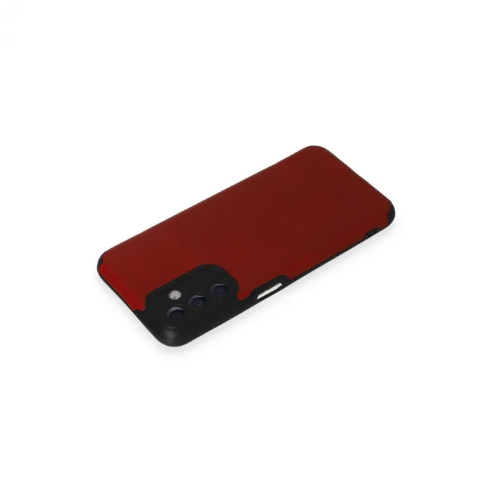 Samsung Galaxy M14 5G Kılıf Loop Deri Silikon - Kırmızı