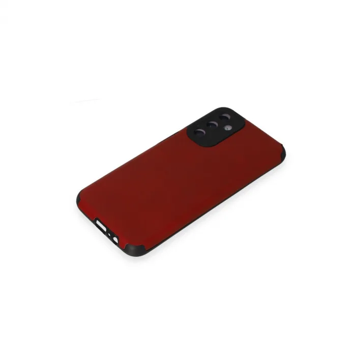 Samsung Galaxy M14 5G Kılıf Loop Deri Silikon - Kırmızı
