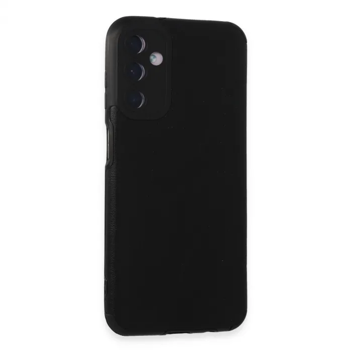 Samsung Galaxy M14 5G Kılıf Loop Deri Silikon - Siyah