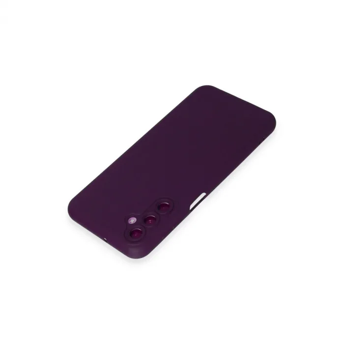 Samsung Galaxy M14 5g Kılıf Nano İçi Kadife Silikon - Mor
