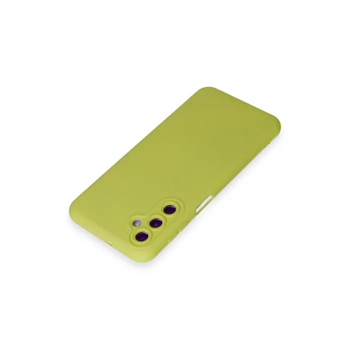 Samsung Galaxy M14 5g Kılıf Nano İçi Kadife Silikon - Sarı