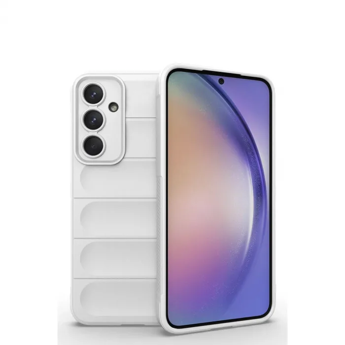Samsung Galaxy M14 5G Kılıf Optimum Silikon - Krem