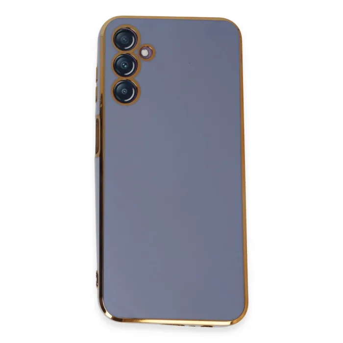 Samsung Galaxy M14 5g Kılıf Volet Silikon - Mavi