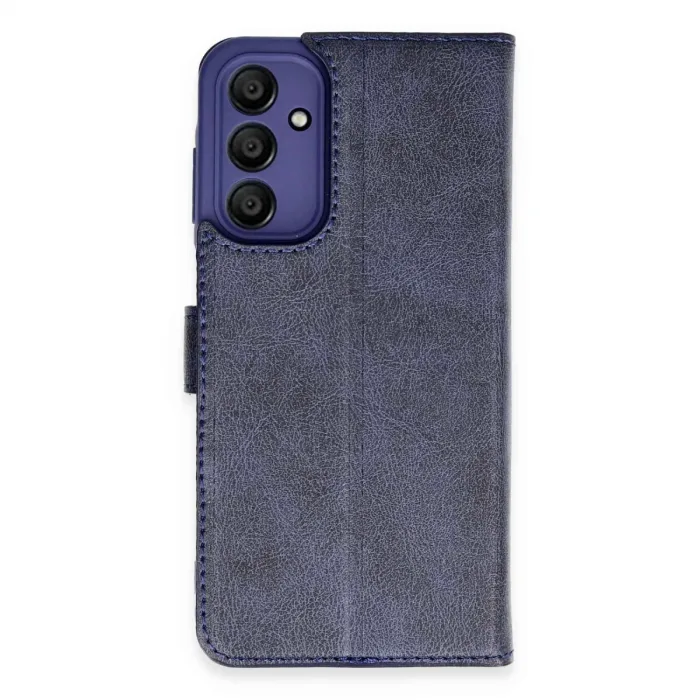 Samsung Galaxy M15 Kılıf Trend S Plus Kapaklı Kılıf - Lacivert