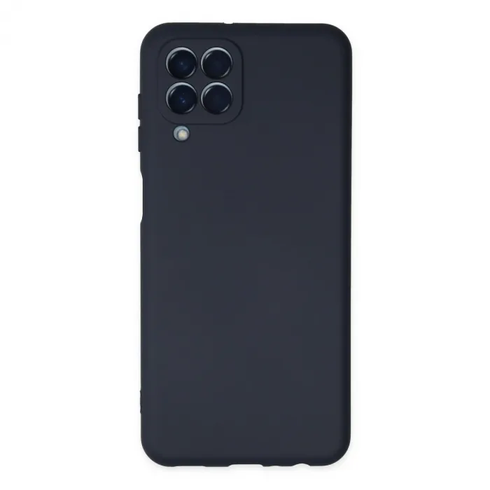 Samsung Galaxy M33 Kılıf Nano İçi Kadife Silikon - Lacivert