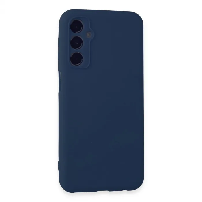 Samsung Galaxy M34 5g Kılıf First Silikon - Lacivert