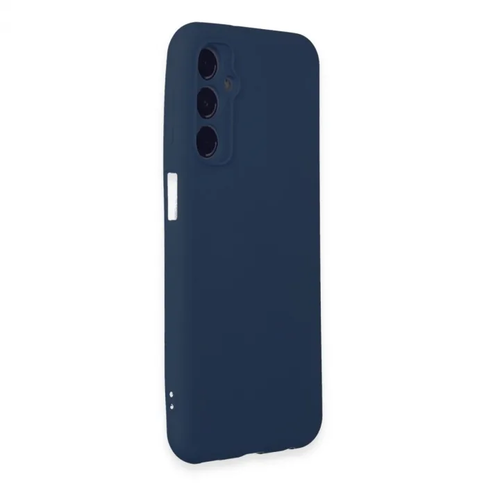 Samsung Galaxy M34 5g Kılıf First Silikon - Lacivert