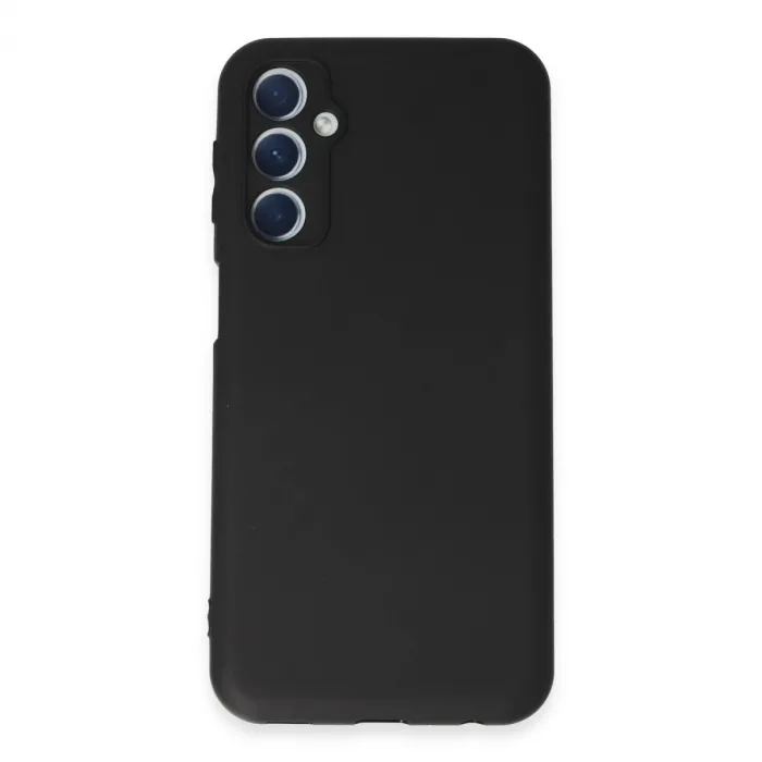 Samsung Galaxy M34 5g Kılıf First Silikon - Siyah