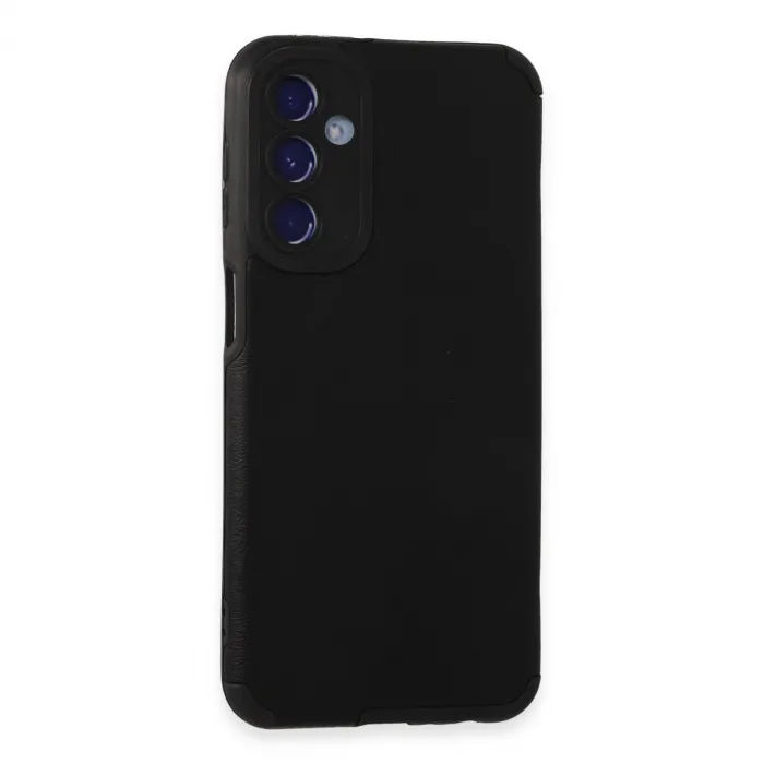 Samsung Galaxy M34 5G Kılıf Loop Deri Silikon - Siyah
