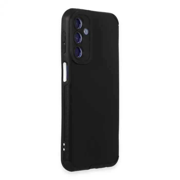 Samsung Galaxy M34 5g Kılıf Loop Deri Silikon - Siyah