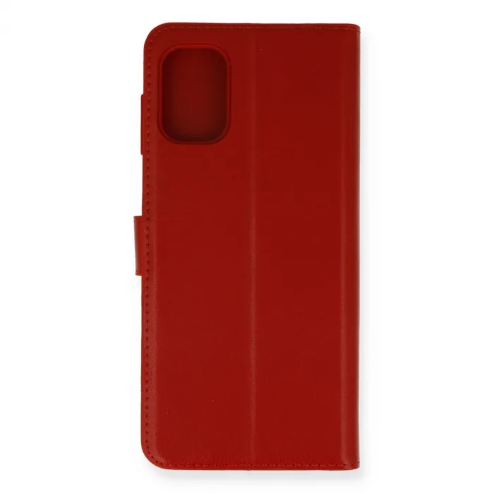 Samsung Galaxy M51 Trend S Plus Kapaklı Kılıf - Kırmızı