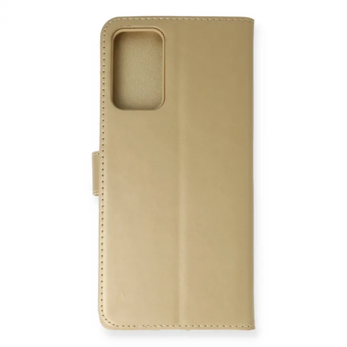 Samsung Galaxy Note 20 Kılıf Trend S Plus Kapaklı Kılıf - Gold