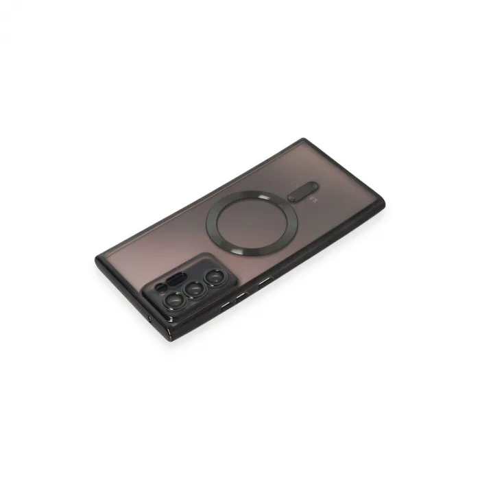 Samsung Galaxy Note 20 Ultra Kılıf Kross Magneticsafe Kapak - Siyah