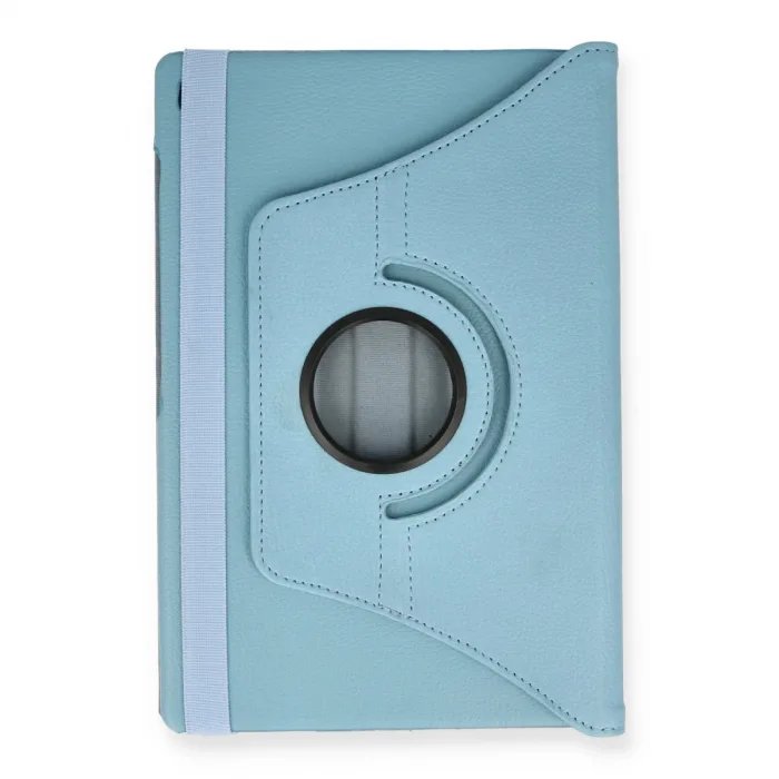 Samsung Galaxy P610 Tab S6 Lite 10.4 Kılıf 360 Tablet Deri Kılıf - Turkuaz