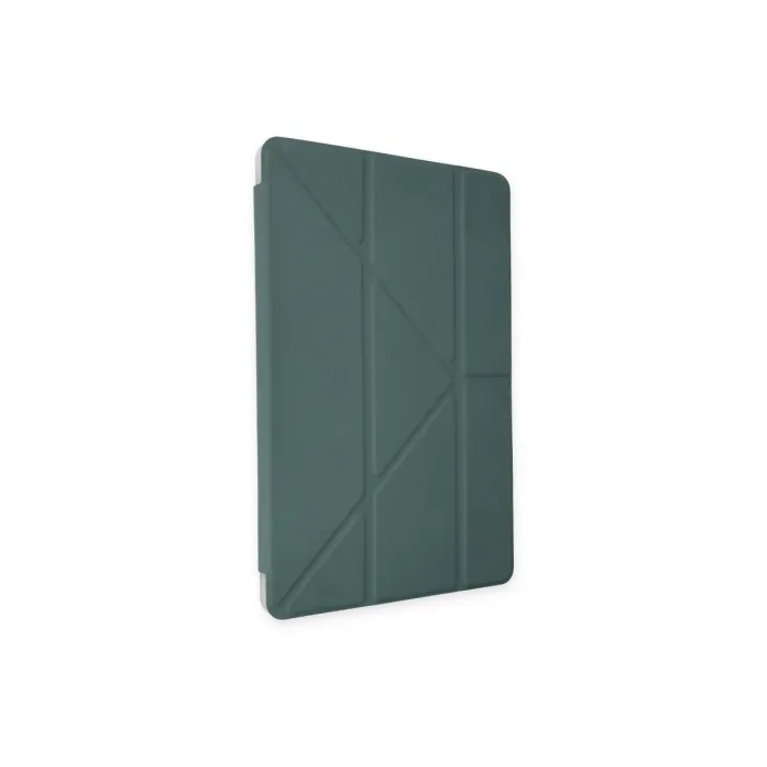 Samsung Galaxy P610 Tab S6 Lite 10.4 Kılıf Kalemlikli Mars Tablet Kılıfı - Koyu Yeşil