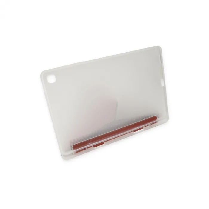 Samsung Galaxy P610 Tab S6 Lite 10.4 Kılıf Kalemlikli Mars Tablet Kılıfı - Mürdüm