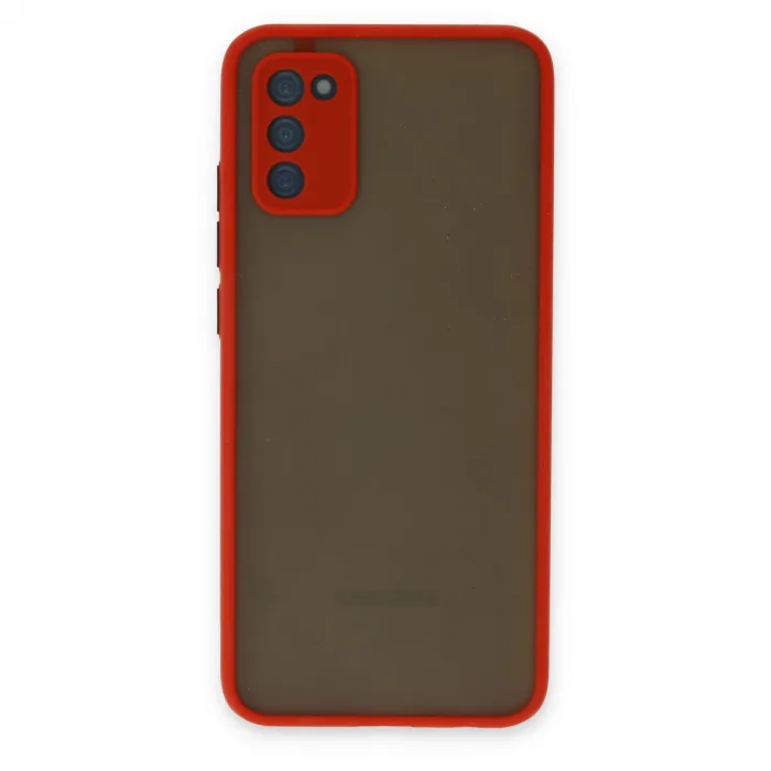 Samsung Galaxy S20 Fe Kılıf Montreal Silikon Kapak - Kırmızı