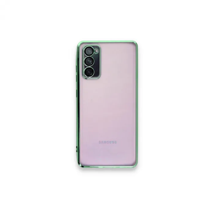 Samsung Galaxy S20 Fe Kılıf Razer Lensli Silikon - Yeşil