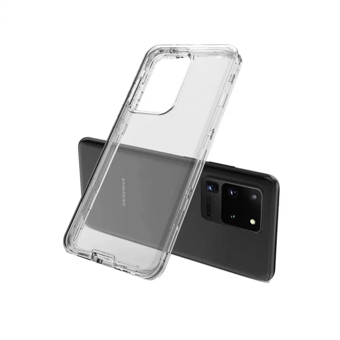 Samsung Galaxy S20 Kılıf Lüx Şeffaf Silikon