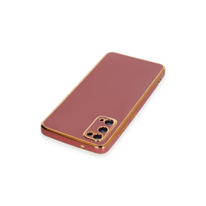 Samsung Galaxy S20 Kılıf Volet Silikon - Kırmızı