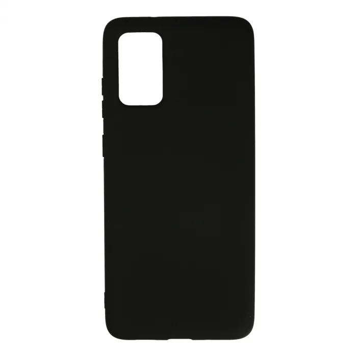 Samsung Galaxy S20 Plus Kılıf Nano İçi Kadife Silikon - Siyah