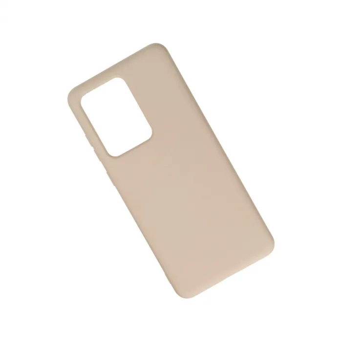 Samsung Galaxy S20 Ultra Kılıf Nano İçi Kadife Silikon - Pudra