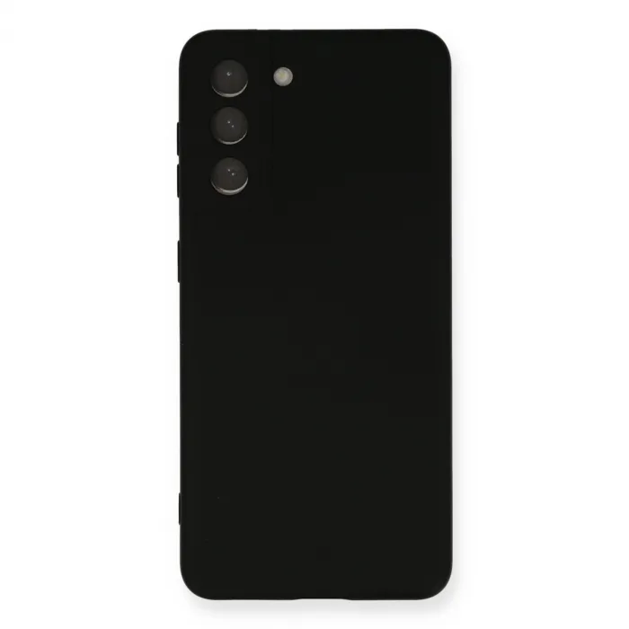 Samsung Galaxy S21 Kılıf Nano İçi Kadife Silikon - Siyah