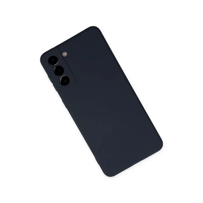 Samsung Galaxy S21 Plus Kılıf Nano İçi Kadife Silikon - Lacivert