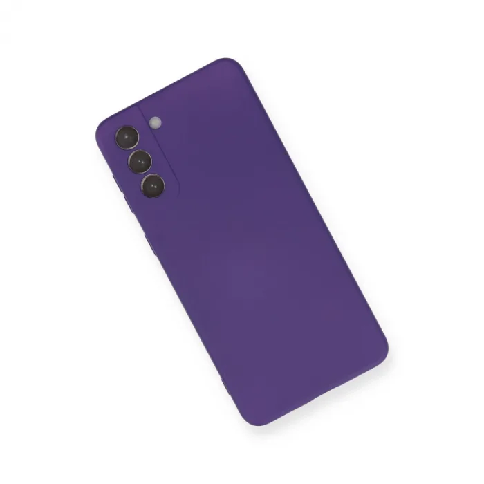 Samsung Galaxy S21 Plus Kılıf Nano İçi Kadife Silikon - Mor