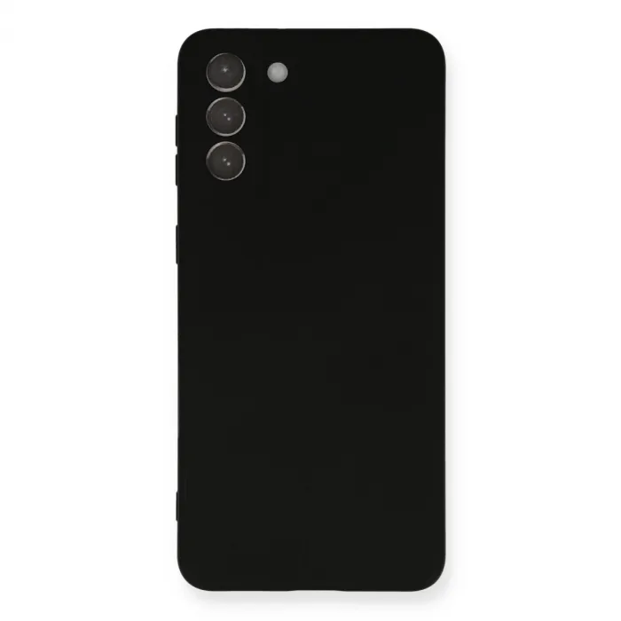 Samsung Galaxy S21 Plus Kılıf Nano İçi Kadife Silikon - Siyah
