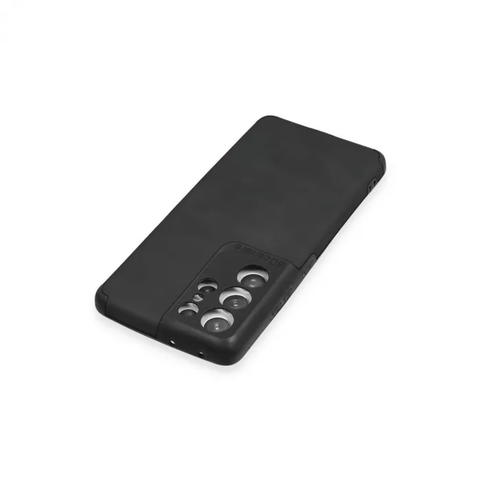 Samsung Galaxy S21 Ultra Kılıf Loop Deri Silikon - Siyah