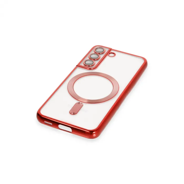 Samsung Galaxy S22 Kılıf Kross Magneticsafe Kapak - Kırmızı