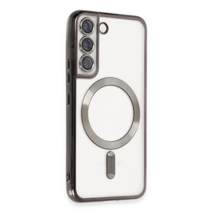 Samsung Galaxy S22 Kılıf Kross Magneticsafe Kapak - Siyah