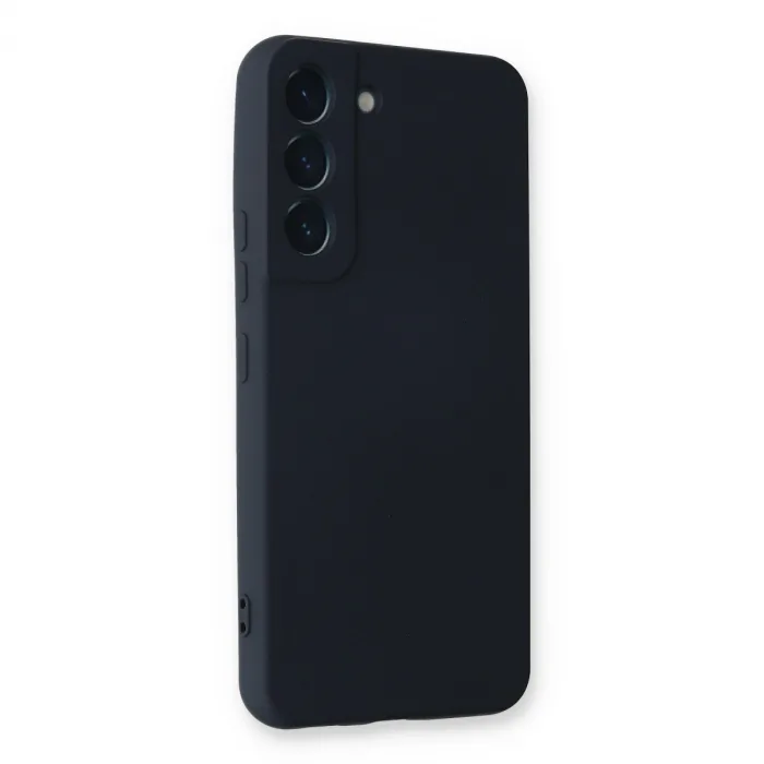 Samsung Galaxy S22 Plus Kılıf Nano İçi Kadife Silikon - Lacivert