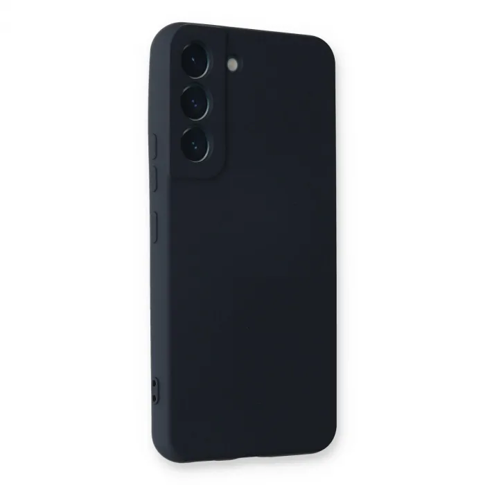 Samsung Galaxy S22 Plus Kılıf Nano İçi Kadife Silikon - Lacivert