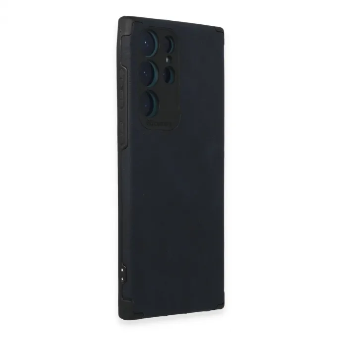 Samsung Galaxy S22 Ultra Kılıf Loop Deri Silikon - Lacivert