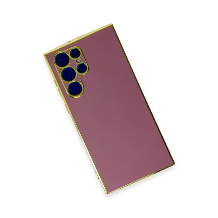 Samsung Galaxy S22 Ultra Kılıf Volet Silikon - Kırmızı