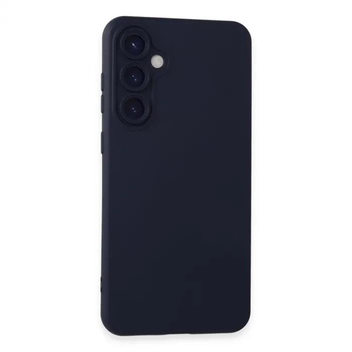 Samsung Galaxy S23 Fe Kılıf Nano İçi Kadife Silikon - Lacivert