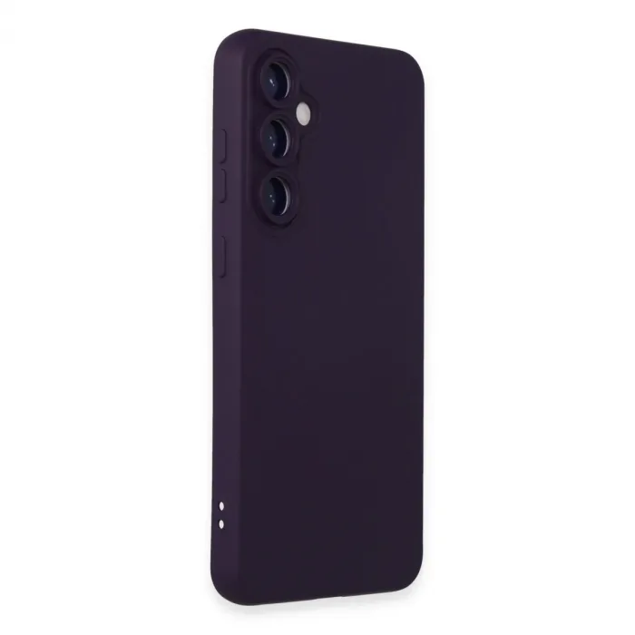 Samsung Galaxy S23 Fe Kılıf Nano İçi Kadife Silikon - Mor