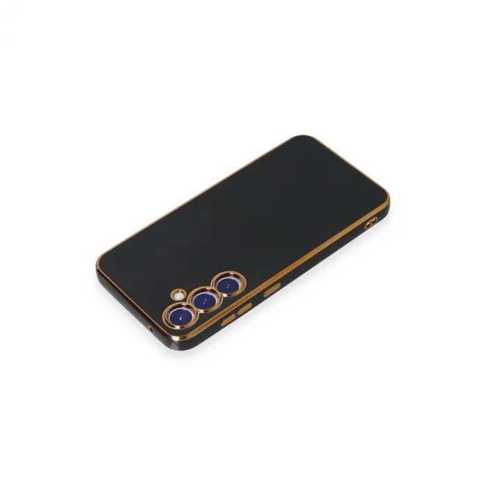 Samsung Galaxy S23 Fe Kılıf Volet Silikon - Siyah