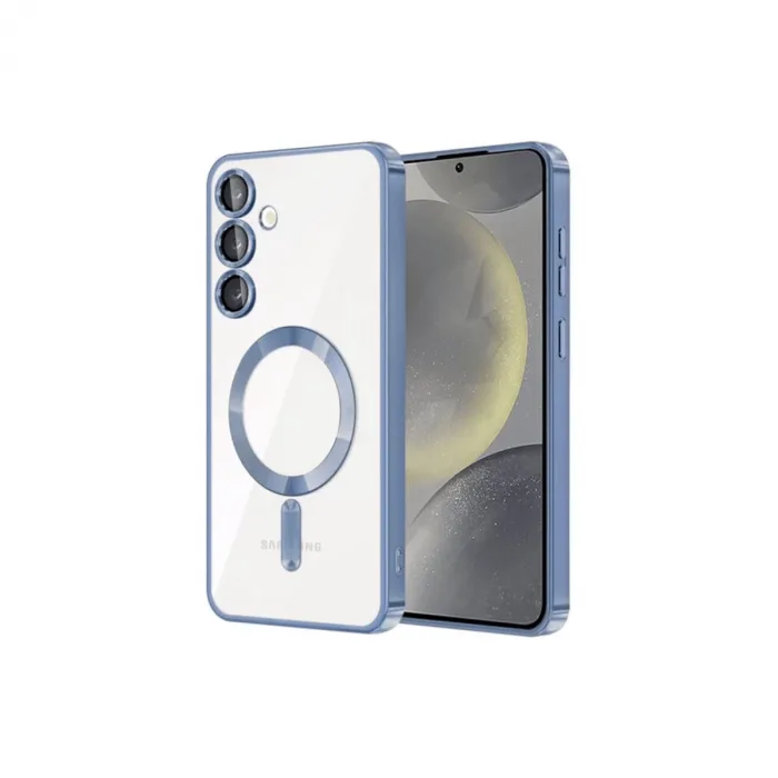 Samsung Galaxy S23 Kılıf Kross Magneticsafe Kapak - Sierra Blue