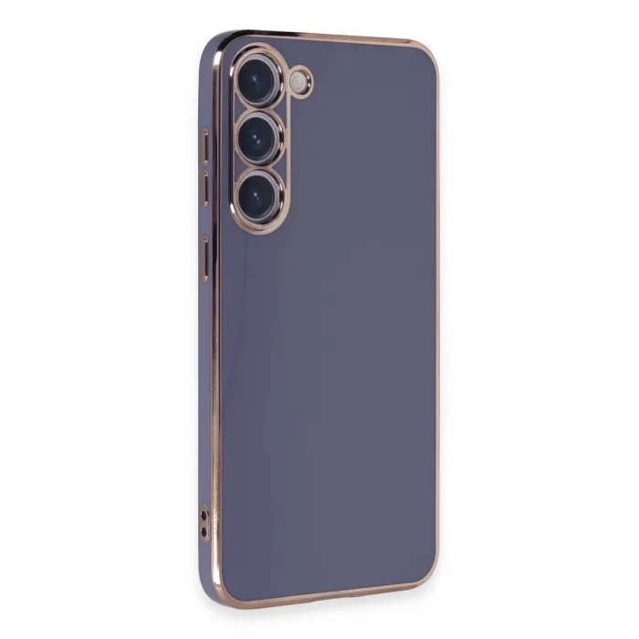 Samsung Galaxy S23 Kılıf Volet Silikon - Mavi