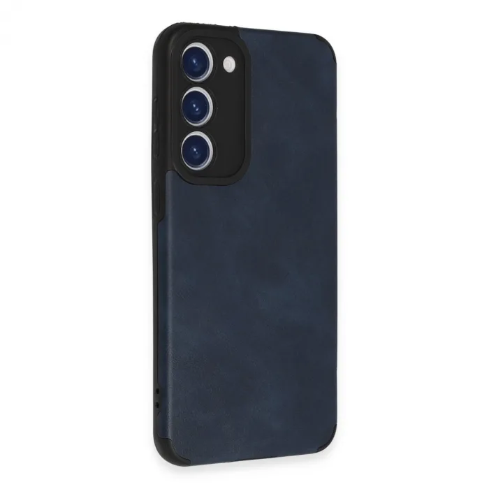 Samsung Galaxy S23 Plus Kılıf Loop Deri Silikon - Lacivert