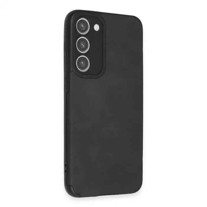 Samsung Galaxy S23 Plus Kılıf Loop Deri Silikon - Siyah