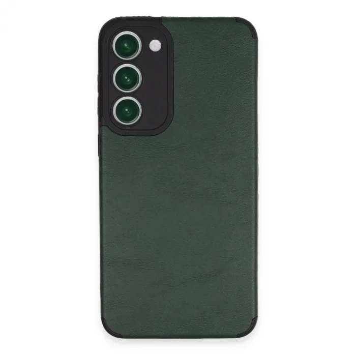 Samsung Galaxy S23 Plus Kılıf Loop Deri Silikon - Yeşil