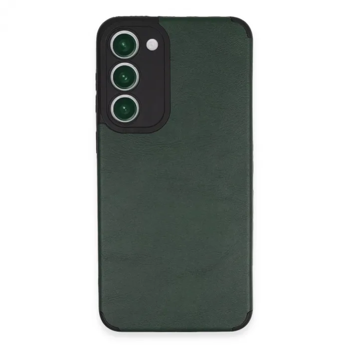 Samsung Galaxy S23 Plus Kılıf Loop Deri Silikon - Yeşil