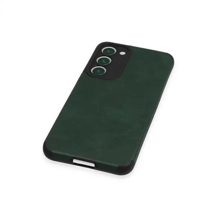 Samsung Galaxy S23 Plus Kılıf Loop Deri Silikon - Yeşil
