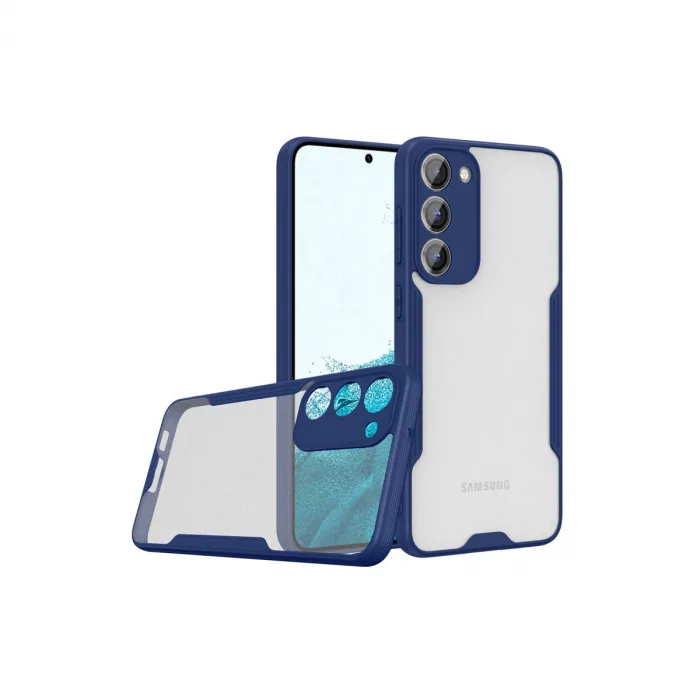 Samsung Galaxy S23 Plus Kılıf Platin Silikon - Lacivert