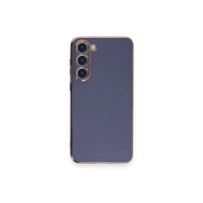 Samsung Galaxy S23 Plus Kılıf Volet Silikon - Mavi